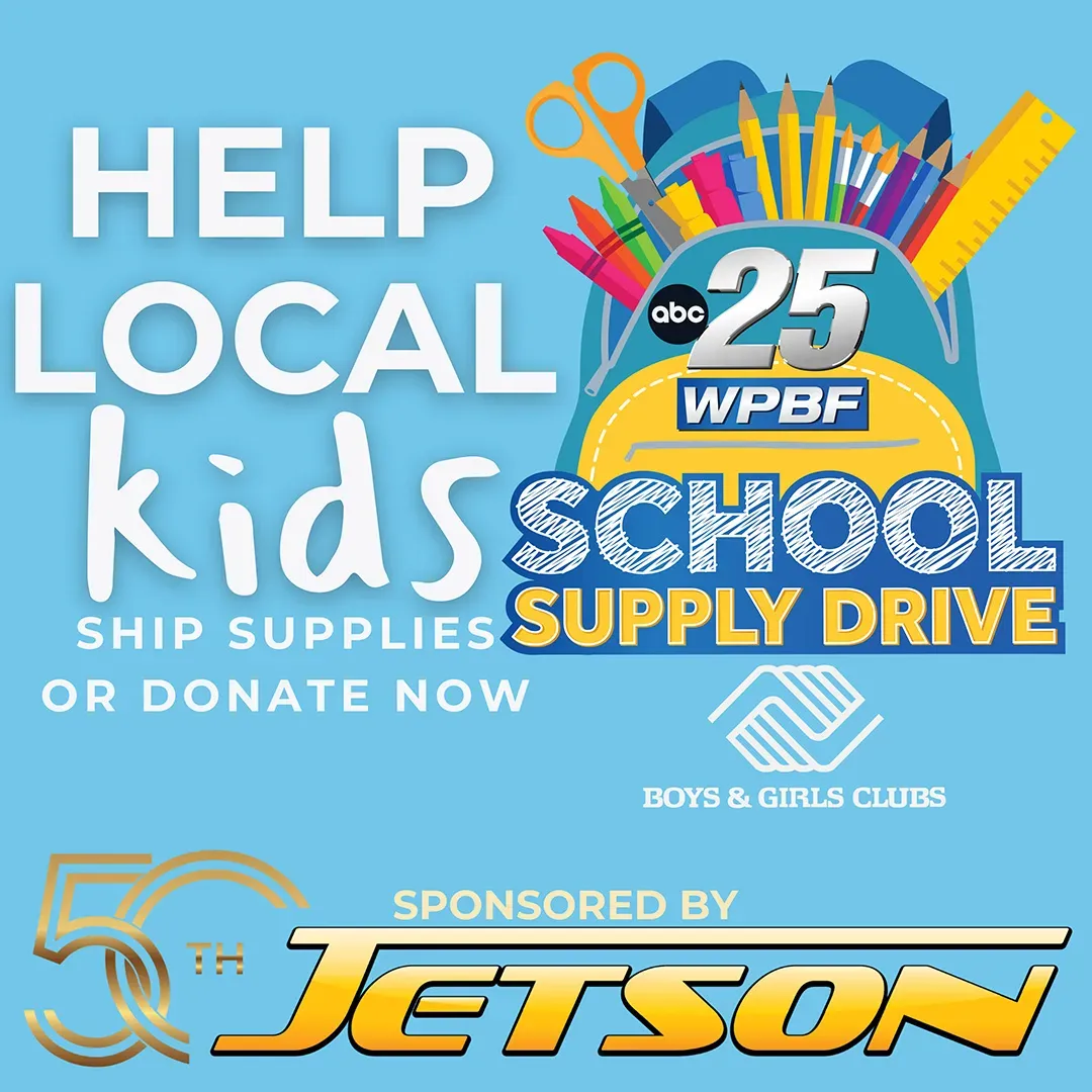 WPBF 25 Supply Drive Social